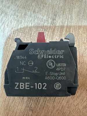 Neu Original Schneider ZBE-102 Hilfskontakt Kostenloser Versand