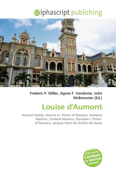 Frederic P. Miller (U. A.) | Louise D'aumont | Taschenbuch | Englisch (2026)-image