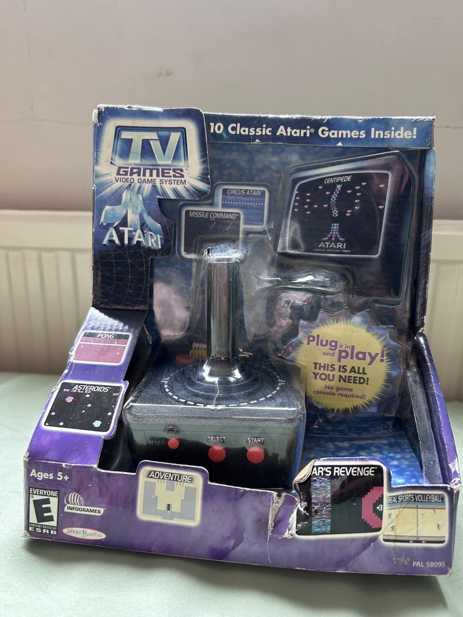 Jakks Pacific Atari 2600 Atari Plug N Play TV Games Atari 10