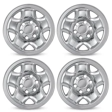 16 Inch Wheel Skins for 2005-2024 Toyota Tacoma Steel Wheels, ABS Plastic Chr...