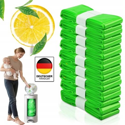 Windeleimer Nachfüllfolie 9er Pack extra dick kompatibel mit Tommee Tippee