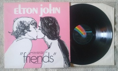 ELTON JOHN - ''FRIENDS'' - LP (1971) 198 ? (C/V EX+/EX++) Italy REpress Pop Rock 