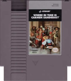 Where In Time Is Carmen Sandiego - NES Nintendo Game