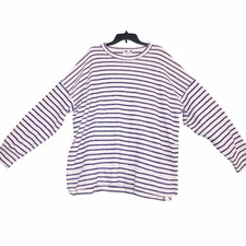 Aerie Striped Oversized Long-Sleeve