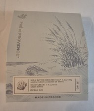 Pre de Provence Shea Butter Enriched Soap 5.2 oz Hand Cream 1 oz Gift Set NEW