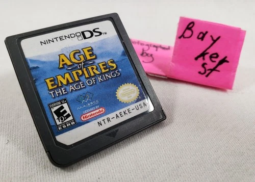 Age of Empires Age of Kings DS AUTHENTIC Nintendo king empire 2006