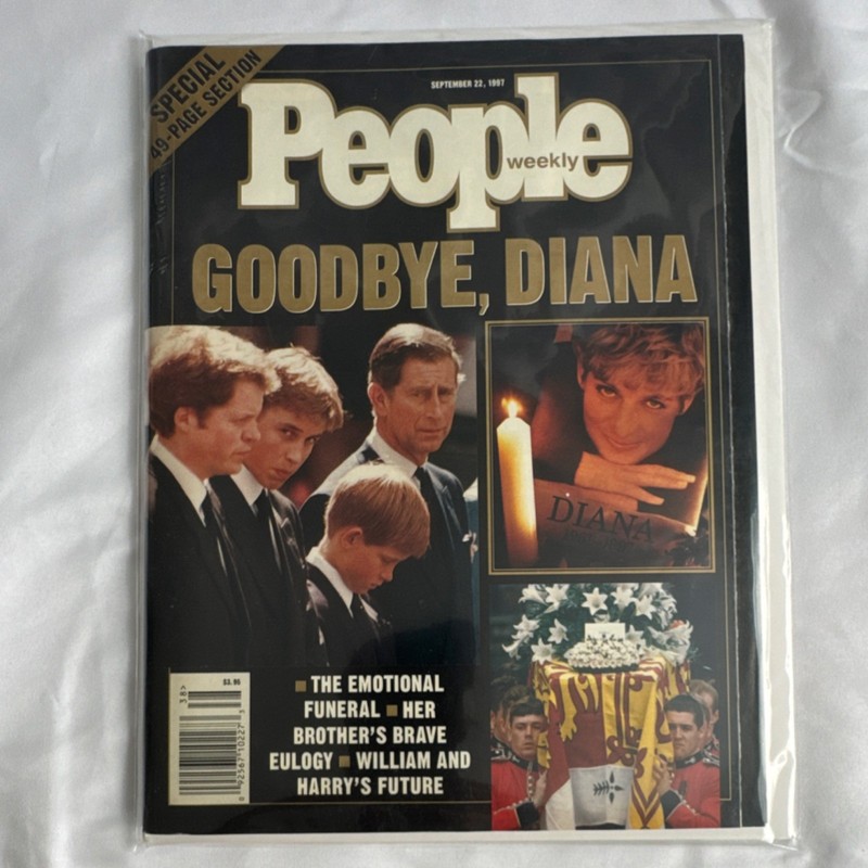 People Magazine Special Edition Sept 22 1997 Princess Diana Funeral Royal Family