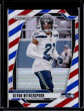 2024 Panini Prizm #263 Devon Witherspoon Red White and Blue
