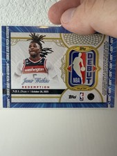 Marketplace image: 2025 Topps Chrome Update NBA Rookie Debut Patch Auto Jamir Watkins 1/1 Logoman
