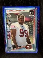 2025 Optic Alfred Collins Hyper Blue #237 Rated Rookies 49ers