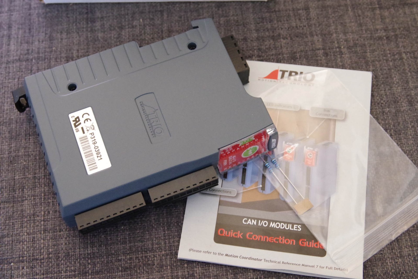 Module E/S TRIO P319 CAN 16 IO avec interface CAN Open intégrée
