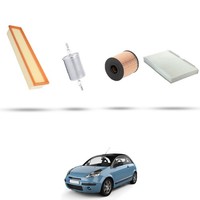 Hoffcar Wartungsset - 4 Filter Kompatibel Mit Citroen C3 Pluriel 1.4 55KW Ab