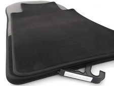 NEU Fußmatten für Mercedes W123 S123 Velours Matten Premium Autoteppich Schwarz NEU Fußmatten für Mercedes W123 S123 Velours Matten Premium Autoteppich Schwarz