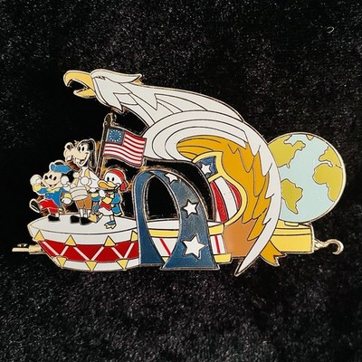 PP LE Completer Magic Hap-Pins Mickey America Parade Float Sorcerer Disney Pin