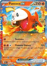 FUECOCO ex 015/128 - 30C - ITA - 30° Anniversario - Carta 30th POKEMON Italiano