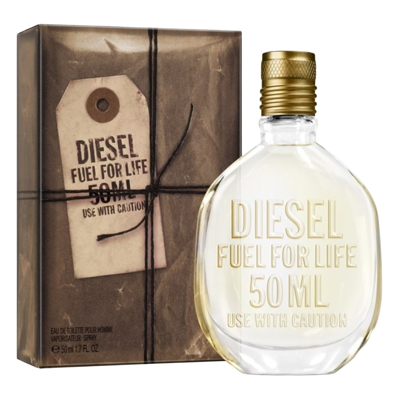 Diesel Fuel For Life 50ml Eau De Toilette EDT Spray Men's Fragrance For Him