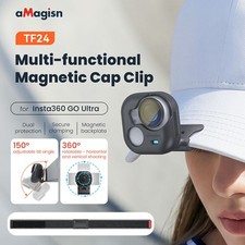 For Insta360 GO Ultra Camera Hat Cap Clip Clamp Headband Mount Holder Accessory