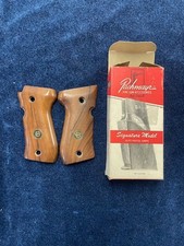 Vintageberetta 84 Wood Gun Grips Point For Handgunfast Shipping