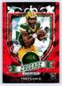 2021 Panini Prizm Draft Picks Collegiate #164 Trey Lance #164 Red Ice