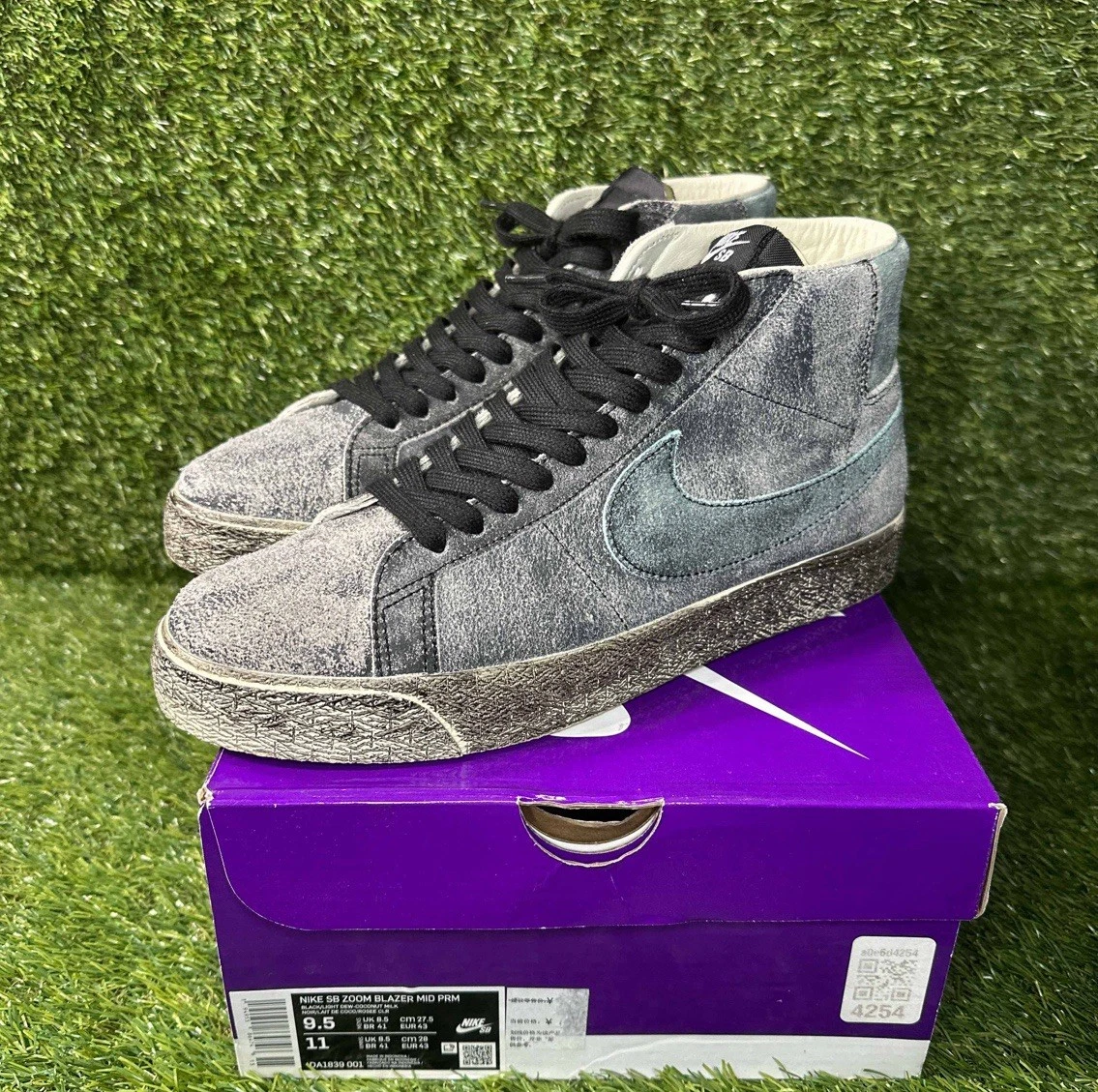 Nike Zoom Blazer Premium SB Mid Faded Black for Sale Nike Zoom Blazer Premium SB Mid Faded Black for Sale