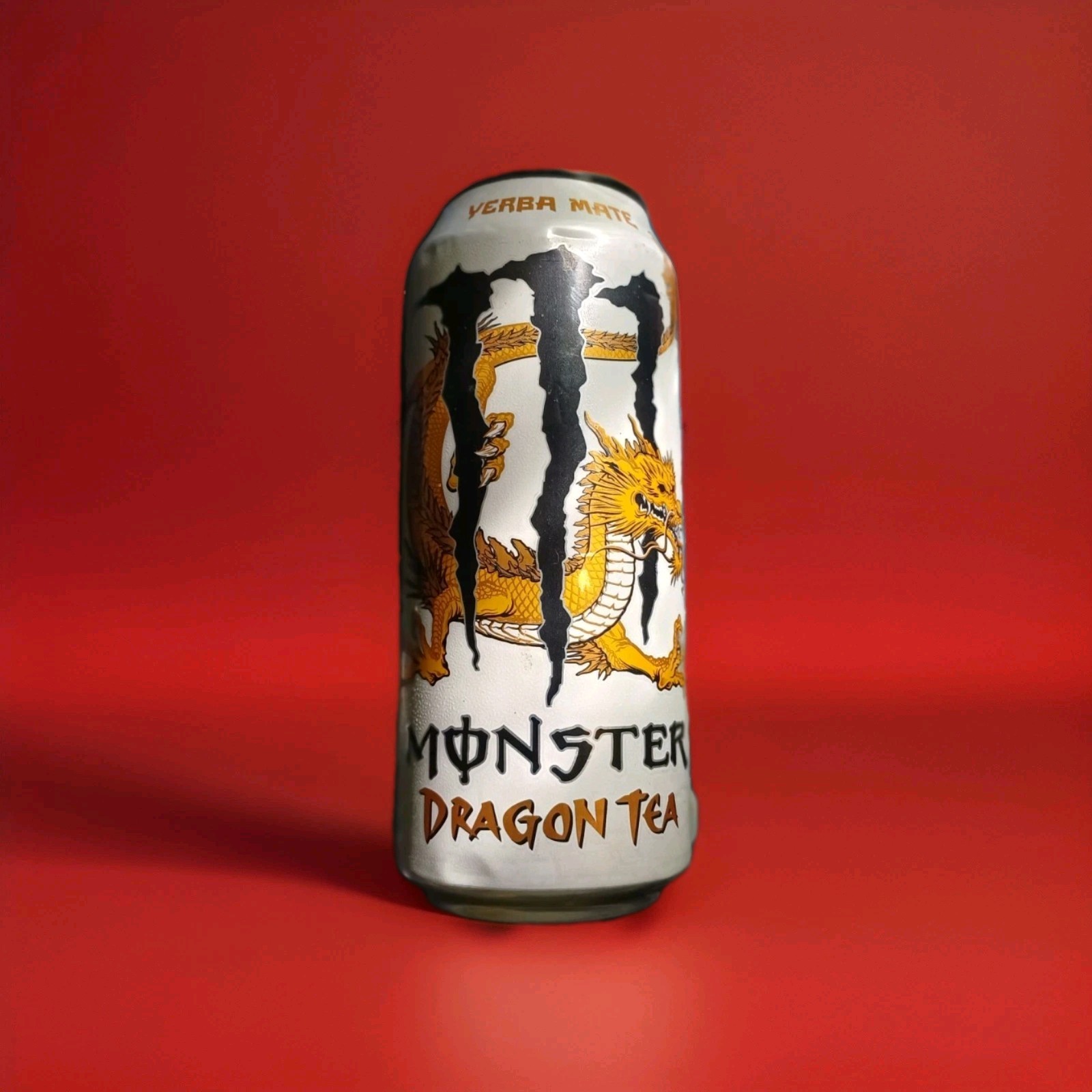 Monster Energy Dragon Tea YERBA MATE black top FULL CAN