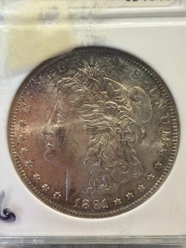 1891-S $1 MORGAN SILVER DOLLAR ANACS  MS-63 GREAT DETAIL 032608