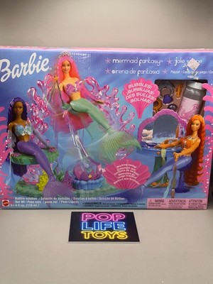 RARE Vintage 2002 Mattel Barbie  Mermaid Fantasy Playset  #47863 *NIB*