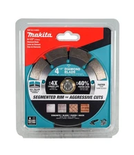 Makita B-69593 4-1/2" Segmented General Purpose Diamond Blade