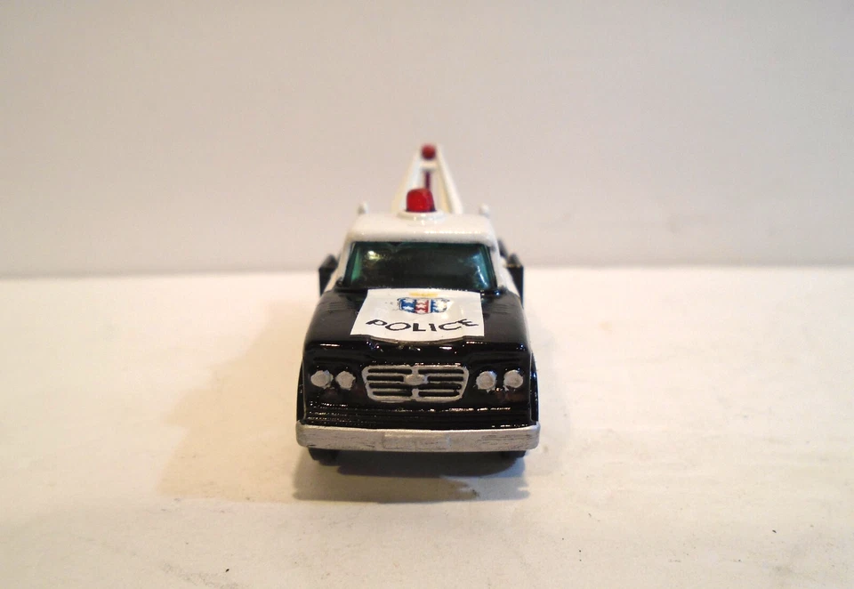 Matchbox 13 Dodge Police Wrecker Custom - Vintage 1965 Lesney England Tow Truck - Image 3 of 4