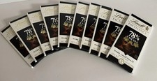 10 Lindt Excellence Dark Chocolate Bar 78% Co...