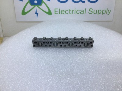 General Switch Co. 618MHS 15 Position 4-14 AWG Ground/Neutral Bar