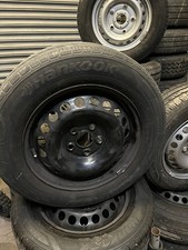 VW  T5,  205/65/16. Black STEEL WHEEL. X1. Including  Tyre