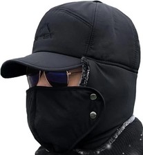 3in1 New Gorros Gorras De Invierno Para Hombre Sombrero El Frio Bufanda De Moda