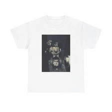 Mouse Smoking Retro Photo Tshirt Vintage Graphic New York Unisex Heavy Cotton