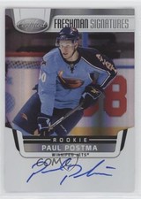2011-12 Certified Freshman Signatures Paul Postma #176 Auto 0a4