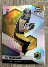2021 Panini Mosaic Pat Freiermuth Silver Photo Variation Prizm Rookie RC #332-V