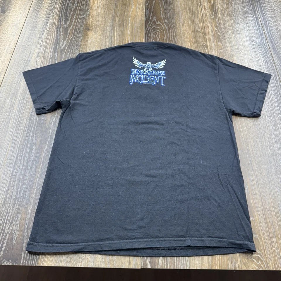 Vintage The String Cheese Incident Shirt Mens L Black Phish Jam 2005 Tour Tee - Image 4 of 4