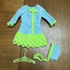 Vintage Barbie Clothes Mod Era Doll Outfit #1853 Now Wow Complete!