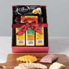 Wisconsin's Best - Cheese, Sausage & Cracker Gift Basket