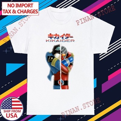 Kikaider Retro Japan Mecha TV Series Men's White Size S-5XL