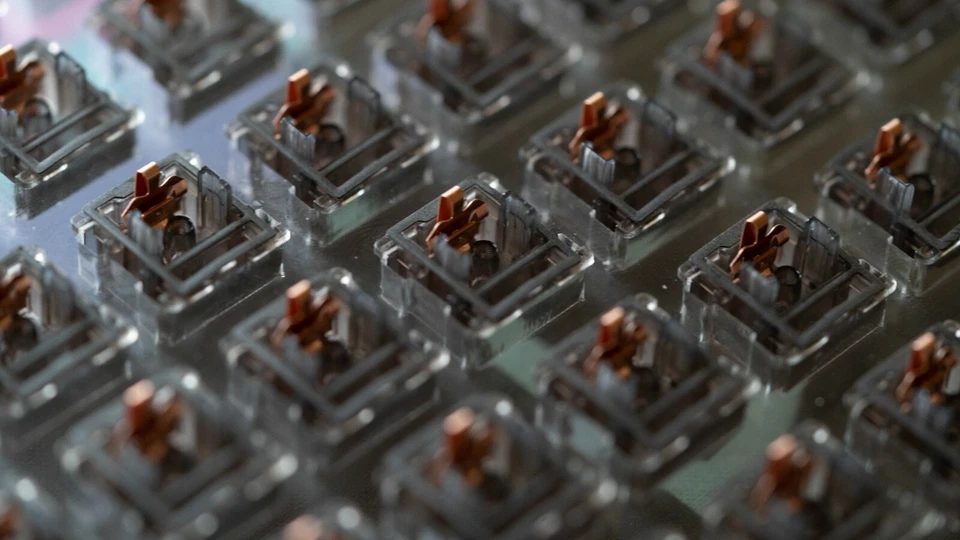 Hand Lubed and Filmed Gateron Ink Black V2 Linear Switches (70 Count) - Image 2 of 4