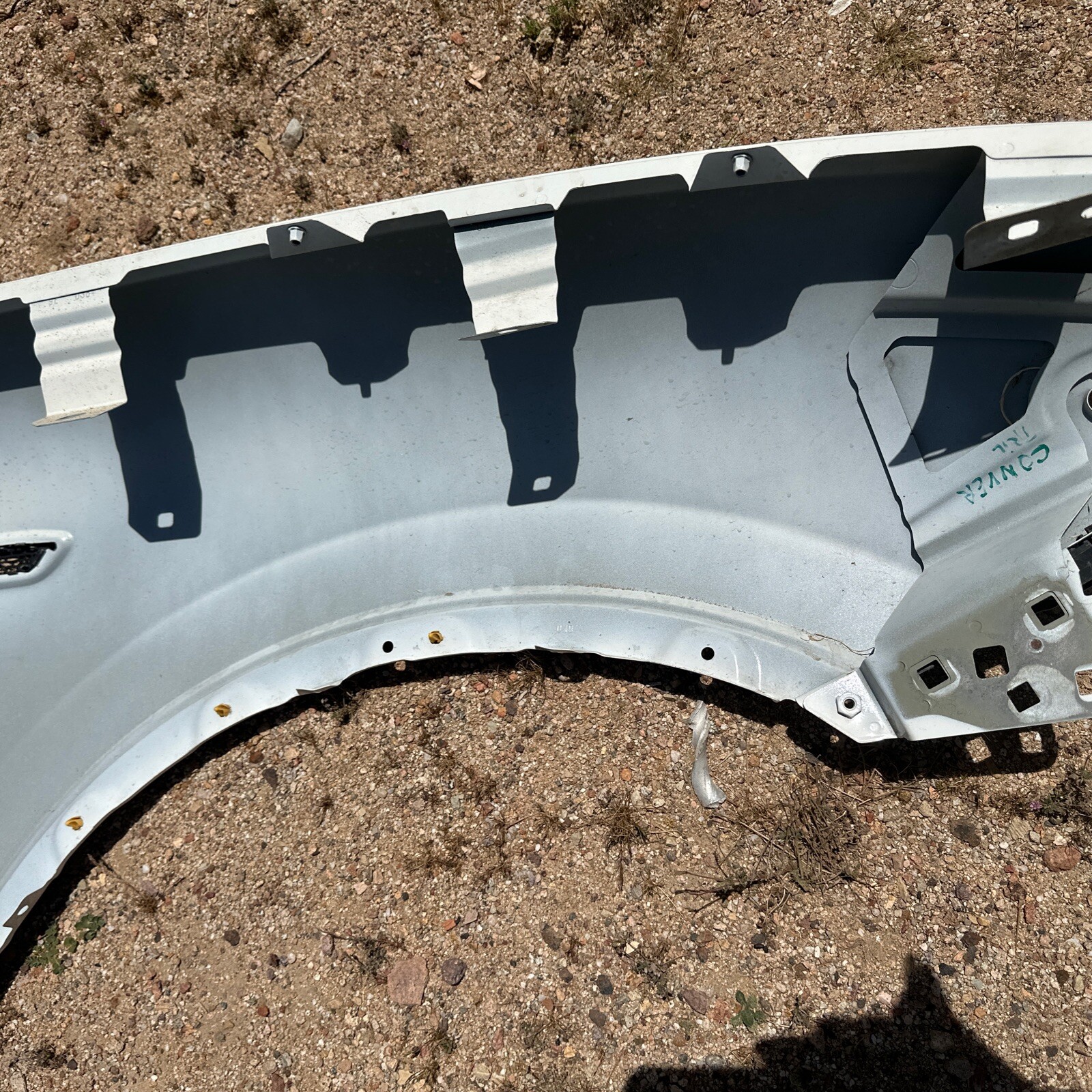17-23 Levante White Painted Front Driver Side Left LH Fender OEM Pick Up Only