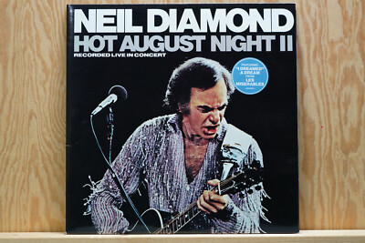 Neil Diamond   Hot August Night II - Live in Concert CBS Records - Europe - 1987