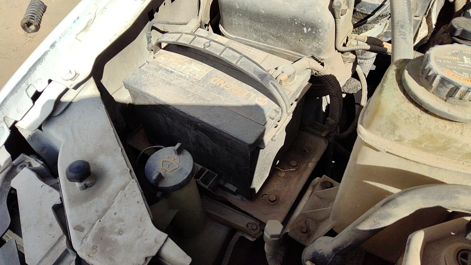 Bandeja de montaje en caja de batería 99-10 F250 Super Duty con sujeción OEM 5,4 L 6c3z10732aa Foto 4 de 4