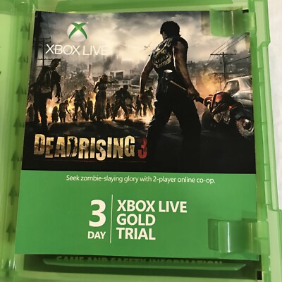 Dead Rising 3 XBOX ONE VIDEO GAME ZOMBIES WALKING DEAD OPEN WORLD