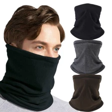 Winter Neck Gaiter Warmer Scarf Fleece Windproof Ski Face Mask for Cold Weather