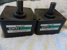 LOT of 2 -- Pre-Owned -- ORIENTAL MOTOR Company Gear Head Reducer 5GU15KB
