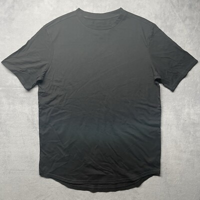 Original Use Designer T Shirt Black Solid Men's Size Medium