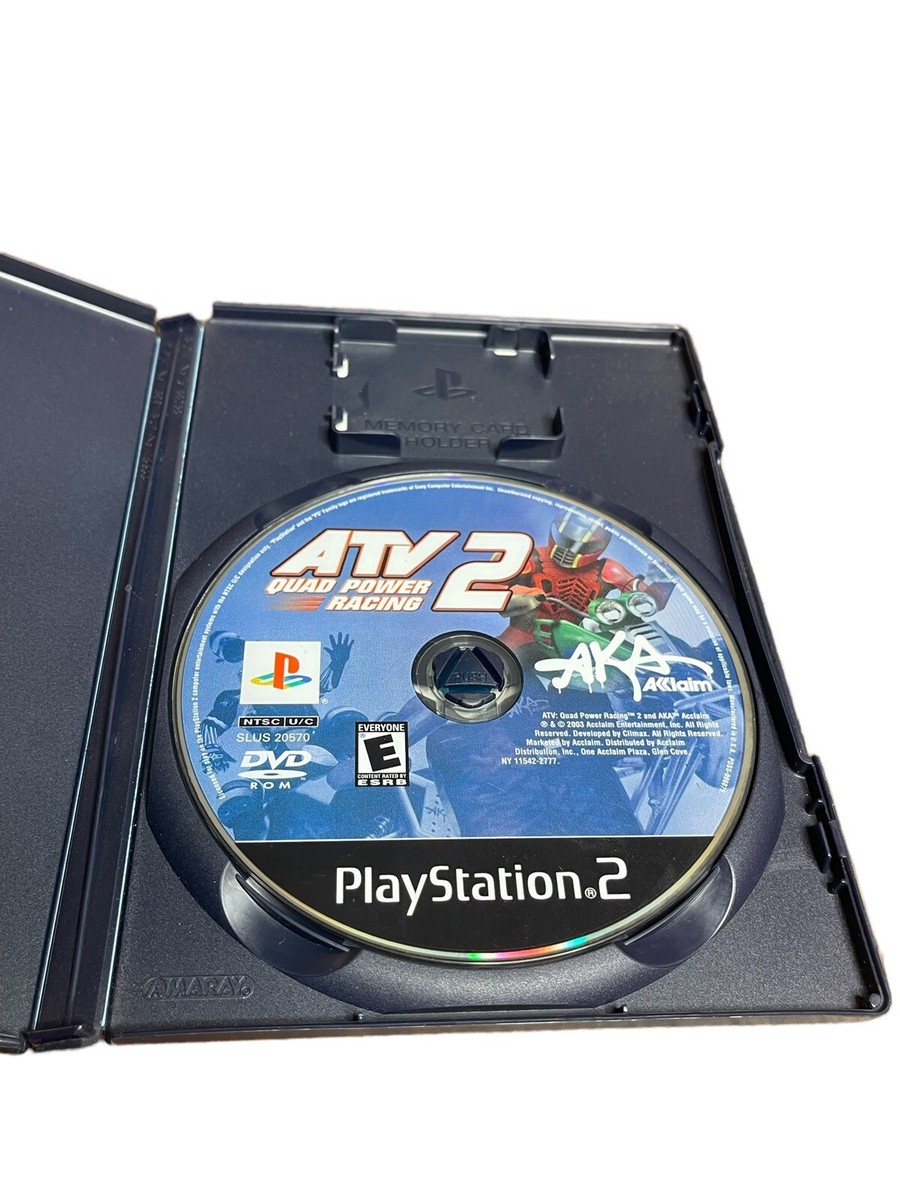 ATV: Quad Power Racing 2 (PlayStation 2, PS2) - DISC ONLY