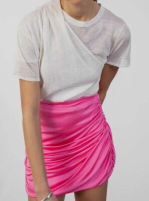 $210 Gauge81 Women's Ivory Deva Linen Top Size M